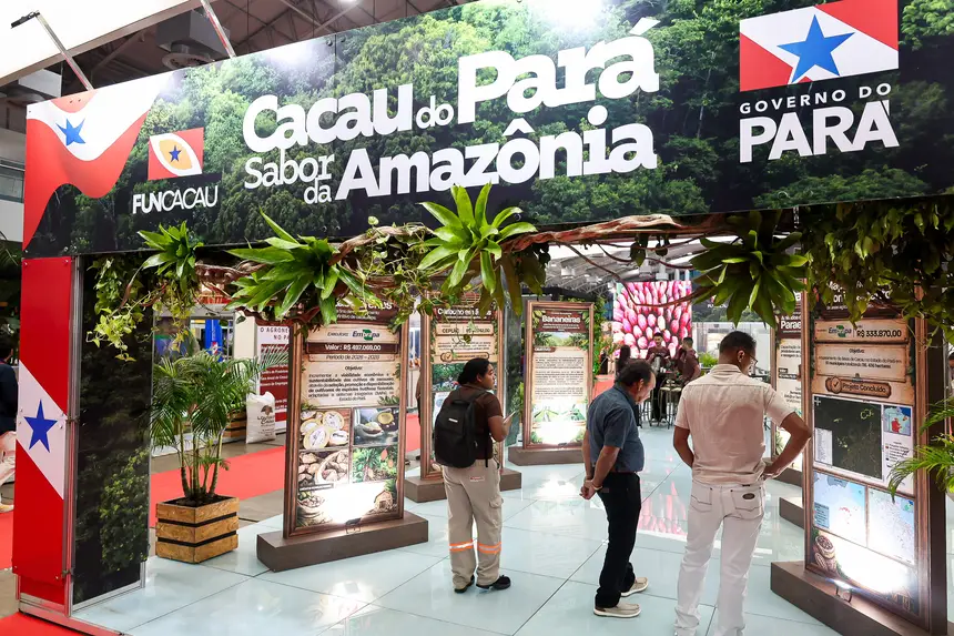 Adepará orienta produtores durante o Festival Internacional do Chocolate em Belém